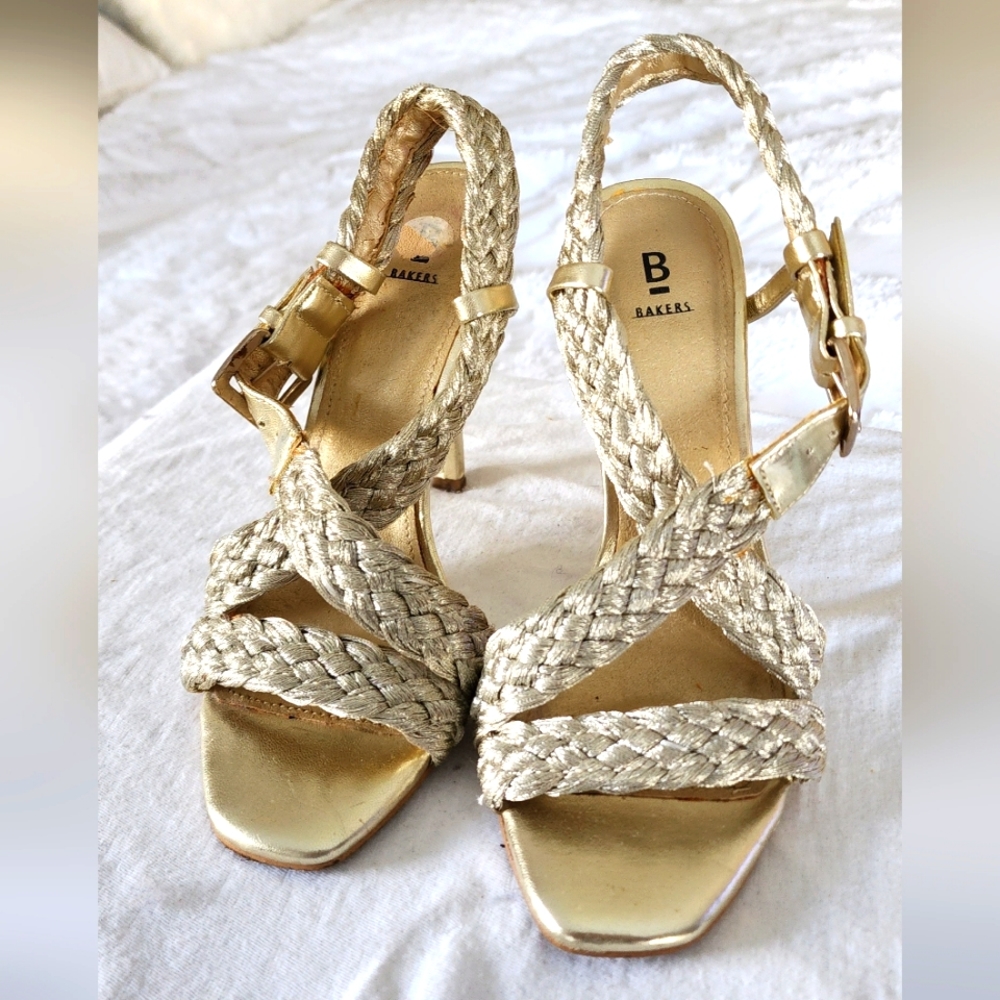 Baker's Gold heels